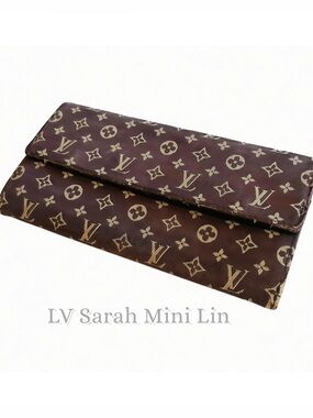 LV Sarah Mini Lin Wallet Brown Monogram Canvas | TH0076 2006